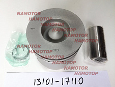 Поршни 1HD-FTE STD". 13101-17110. 13101-17120. HDJ101. (D  =45,8мм). ALFIN/GAL"